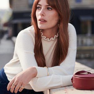 Sezane x Eric Bompard Cashmere Sweater